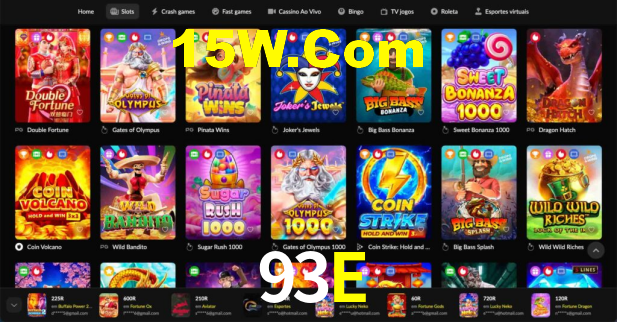 93E: A Experiência de Casino com Jogos de Mesa ao Vivo